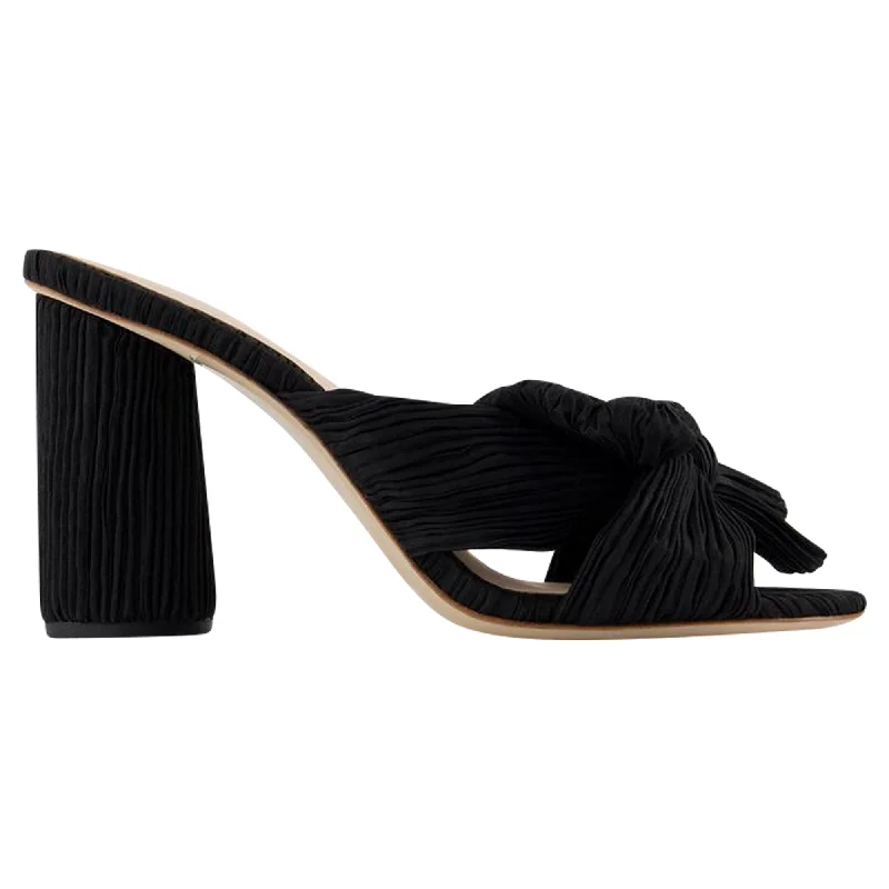 Penny Pumps - Loeffler Randall - Leather - Black---Comfortable Leather Pumps for Office and Everyday Wear