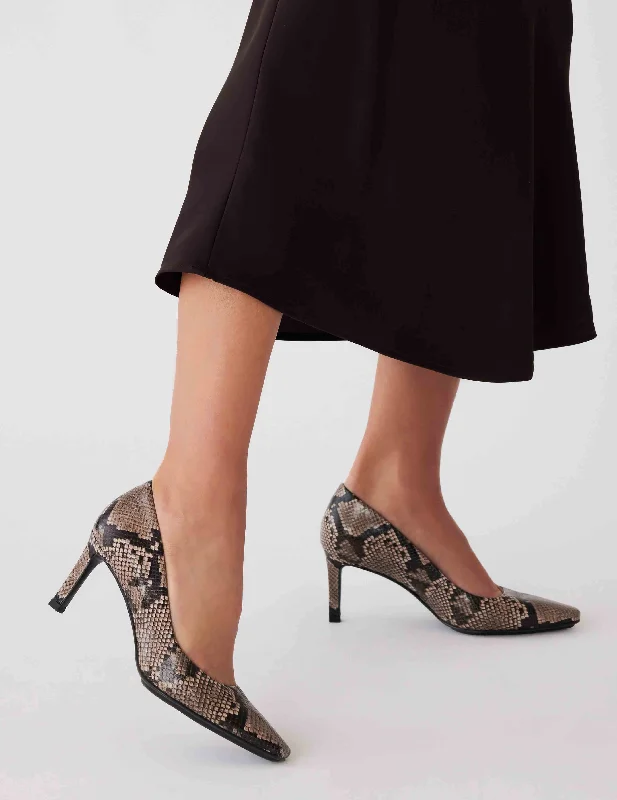 Stiletto Heel Pumps with Perfect Fit--Ruthie Pump-Fashionable & Classic