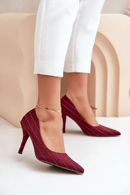 Trendy Chunky Heel Pumps for Casual Wear--High heels Step in style