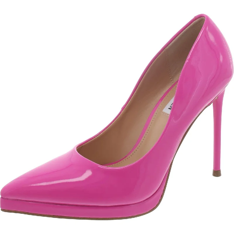 Sleek and Shiny Patent Pump Heels for a Polished Look--Steve Madden Womens Klassy Patent Pointed Toe Pumps