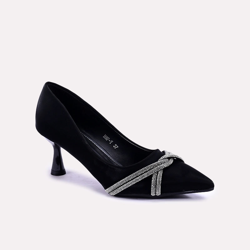 Bromley Black Fancy Pumps 0431366