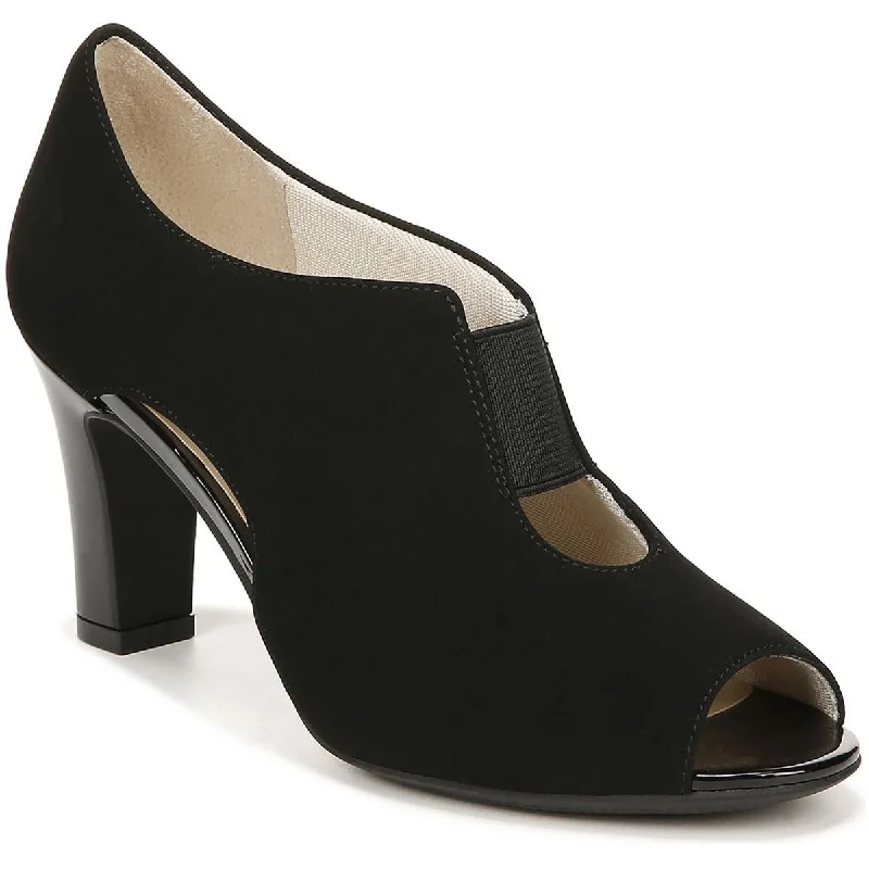 Stylish Open Toe Heels for Summer--LifeStride Womens Carla Open Toe Pumps