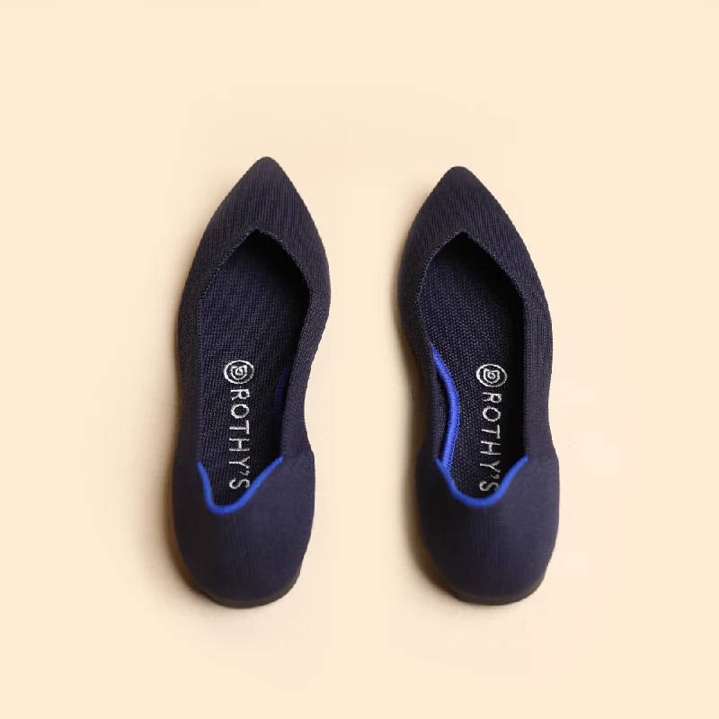 Versatile Heeled Sandals for Any Occasion---Rothy - Women - The Point - Navy