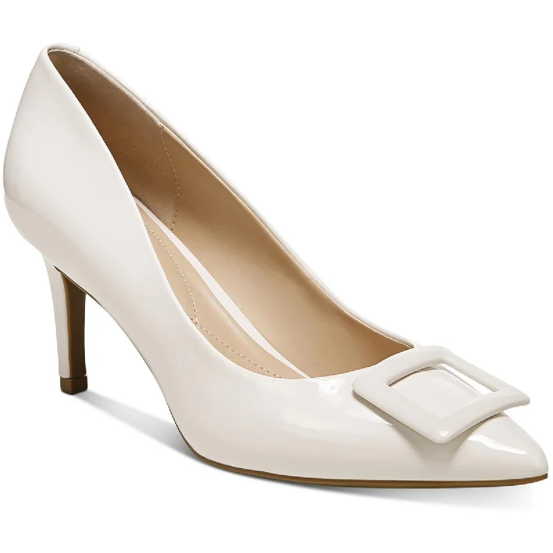 Sleek and Shiny Patent Pump Heels for a Polished Look--Alfani Womens Jerison Patent Pumps