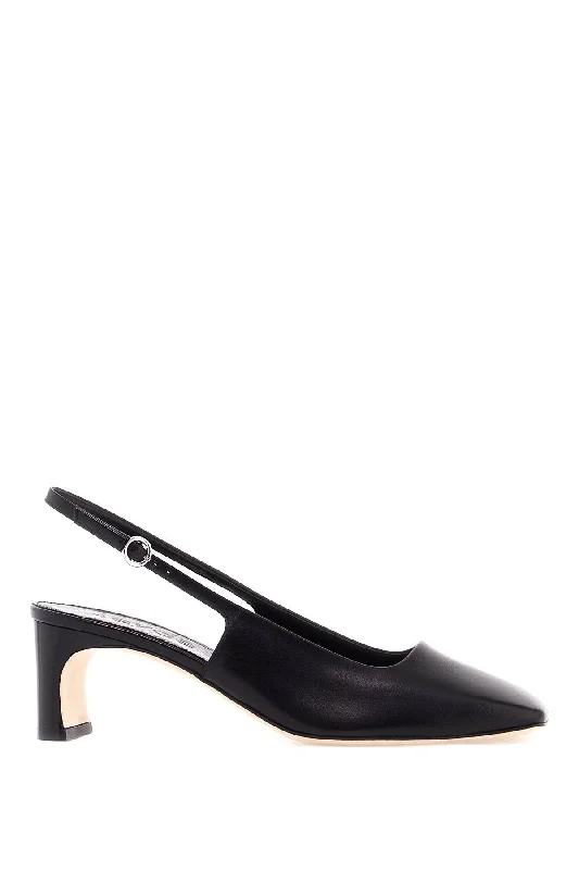 Versatile Heeled Sandals for Any Occasion---Eliza Slingback  - Black