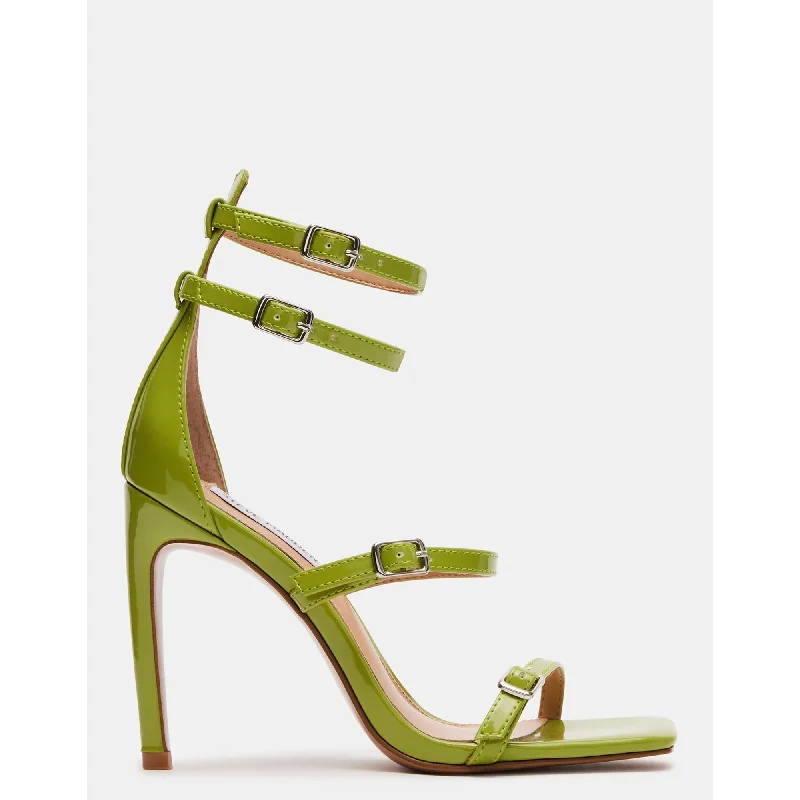 Versatile Heeled Sandals for Any Occasion---Senna Green Patent