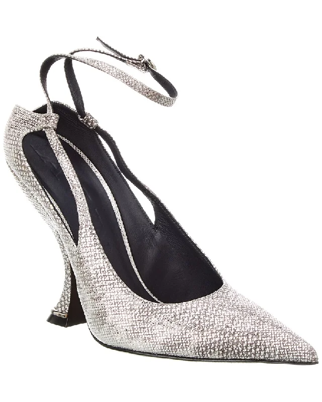 LANVIN Rita Leather Pump---Comfortable Leather Pumps for Office and Everyday Wear