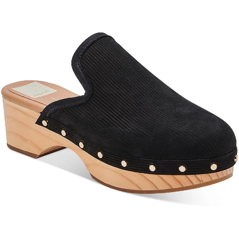 Versatile Heeled Sandals for Any Occasion---Dolce Vita Womens Closen Studded Clogs