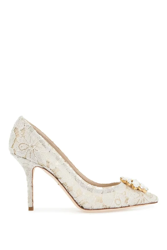 Dolce & Gabbana Women's Bellucci Pumps 90 Mm---Fashionable Kitten Heels for Date Night