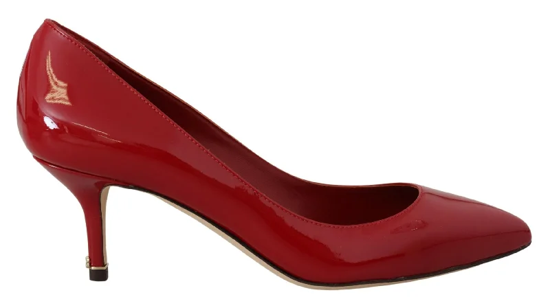 Sleek and Shiny Patent Pump Heels for a Polished Look--Dolce & Gabbana Exquisite  Patent Leather Women's Pumps