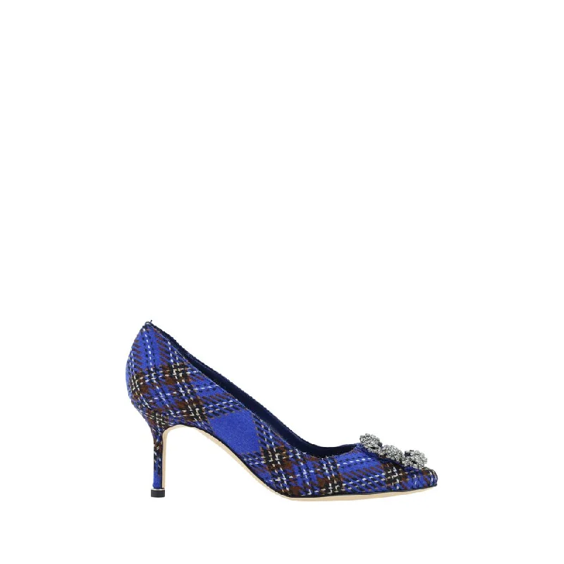 Versatile Dress Heels for Formal and Casual Wear---Manolo Blahnik Hangisi Pumps