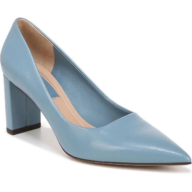 Franco Sarto Womens Giovanna Leather Embossed Pumps---Comfortable Leather Pumps for Office and Everyday Wear