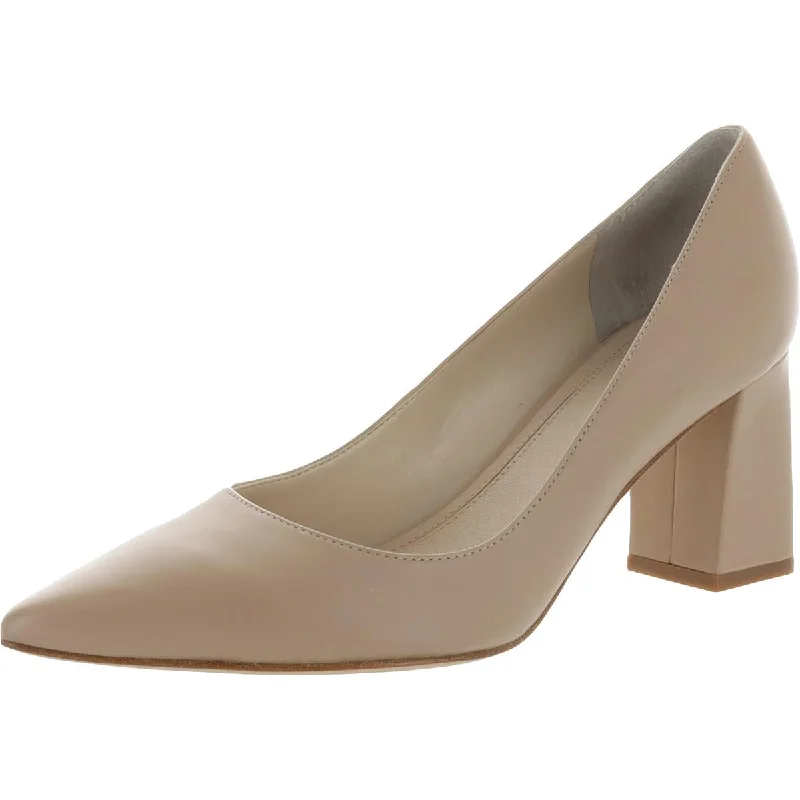 Stiletto Heel Pumps with Perfect Fit--Marc Fisher Womens Zala Solid Pointed Toe Pumps-Fashionable & Classic