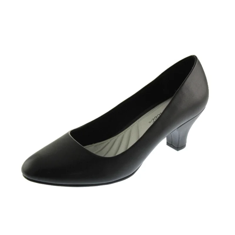 Stylish Slip-On Pumps for Quick Elegance---Fabulous Womens Faux Leather Slip On Pumps