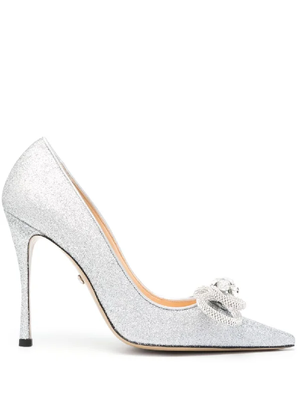 Versatile Heeled Sandals for Any Occasion---Mach & Mach Women's With Heel Silver