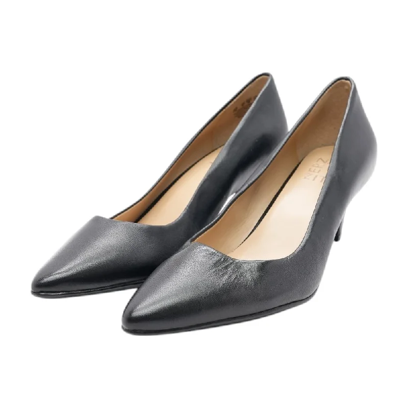 Versatile Heeled Sandals for Any Occasion---Everly Black Pump Heels