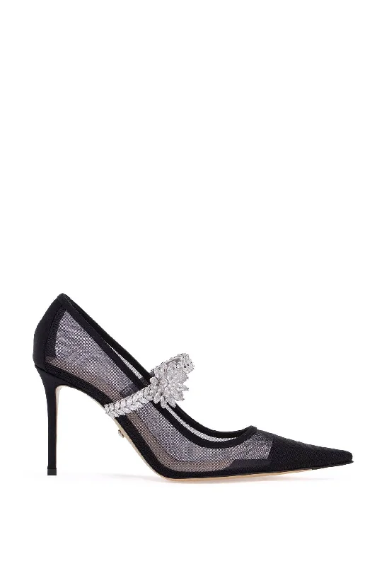 Versatile Heeled Sandals for Any Occasion---Mach E Mach "mesh Décolleté With