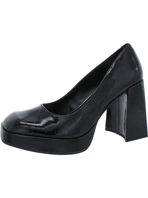 Trendy Chunky Heel Pumps for Casual Wear--BRI PUMP Womens Slip On Block Heel Pumps