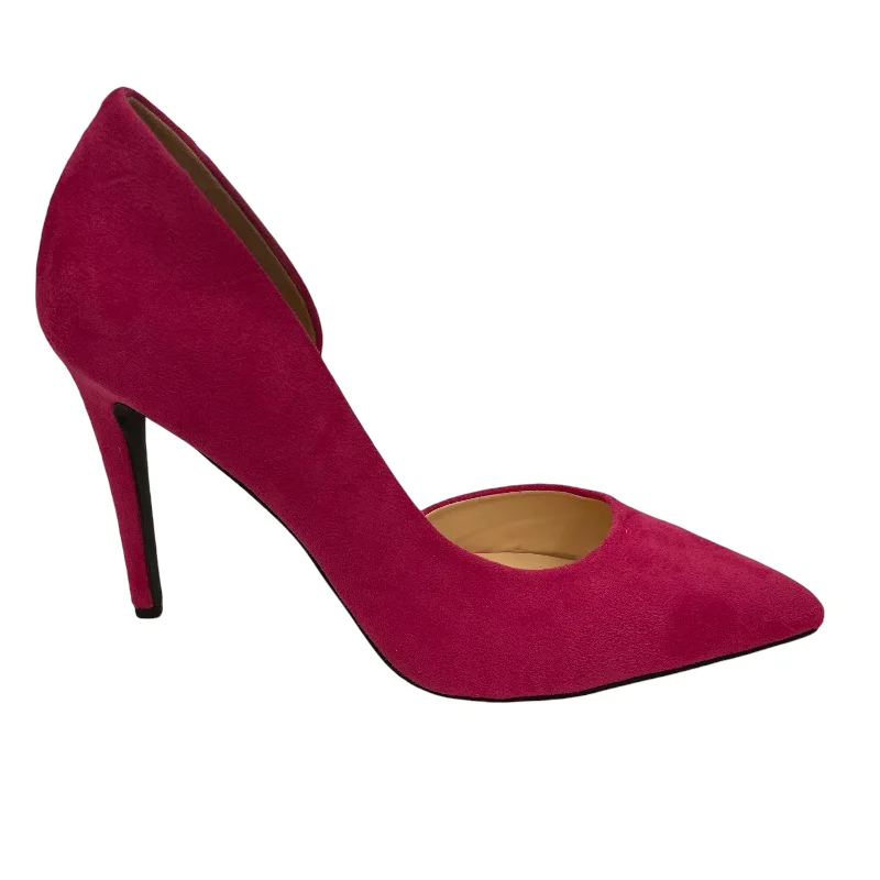 Stiletto Heel Pumps with Perfect Fit--Shoes Heels Stiletto By Clothes Mentor In Pink-Fashionable & Classic