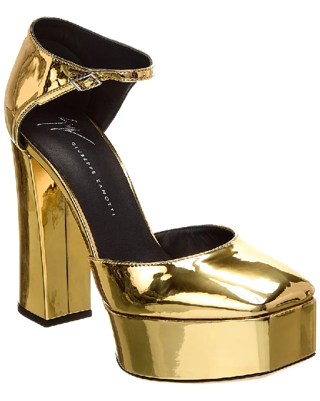 Stylish Platform Heels for Extra Height--Giuseppe Zanotti Newyork 80 Platform Pump