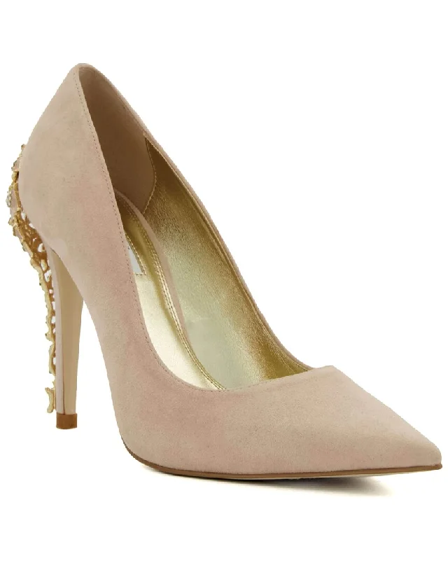 Dune London Audleys Leather Court Shoe---Comfortable Leather Pumps for Office and Everyday Wear