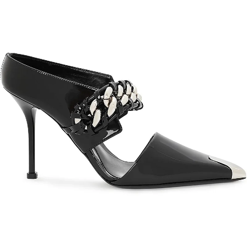 Stiletto Heel Pumps with Perfect Fit--Alexander McQueen Womens Slip On Pointed Toe Mules-Fashionable & Classic