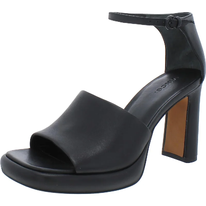 Stylish Ankle Strap Heels for Women--Vince Womens Amara Ankle Strap Dressy Pumps