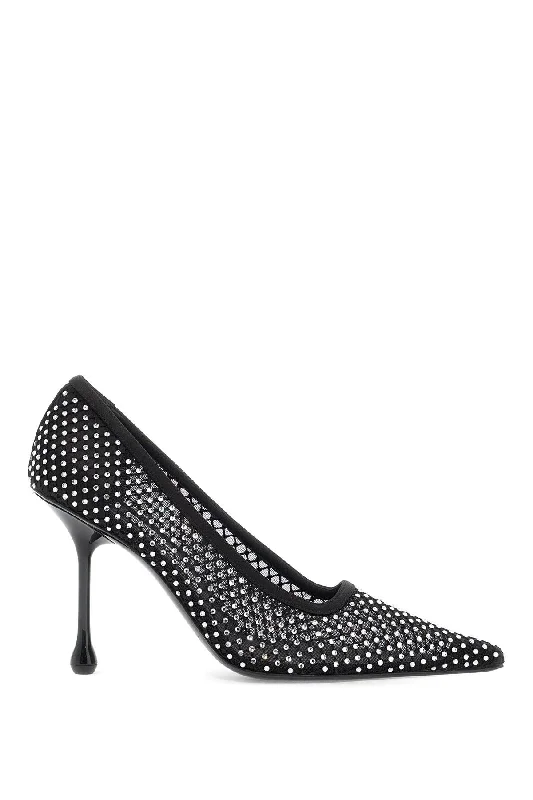 Versatile Heeled Sandals for Any Occasion---Jimmy Choo Ixia 95 Mesh DãColletã