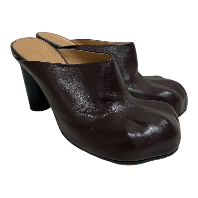 JW ANDERSON(J.W.ANDERSON)/Heels/US 8.5/Leather/BRW/PAw mules---Comfortable Leather Pumps for Office and Everyday Wear