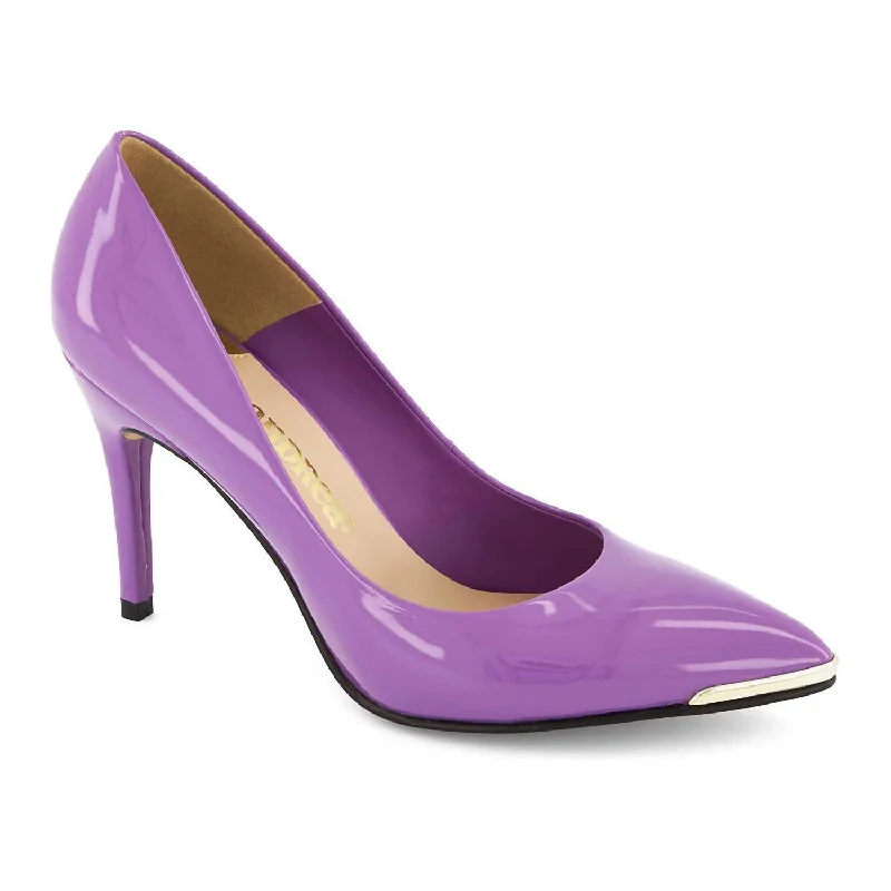 Stiletto Heel Pumps with Perfect Fit--Women's Pumps Fashion Stilettos In Purple-Fashionable & Classic