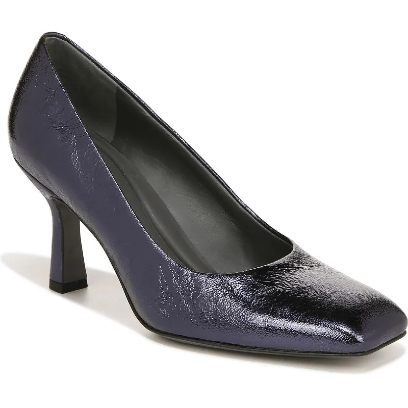 Sarto Franco Sarto Womens Flexa Aela Slip On Square Toe Pumps---Durable Square Toe Block Heels for Everyday Use