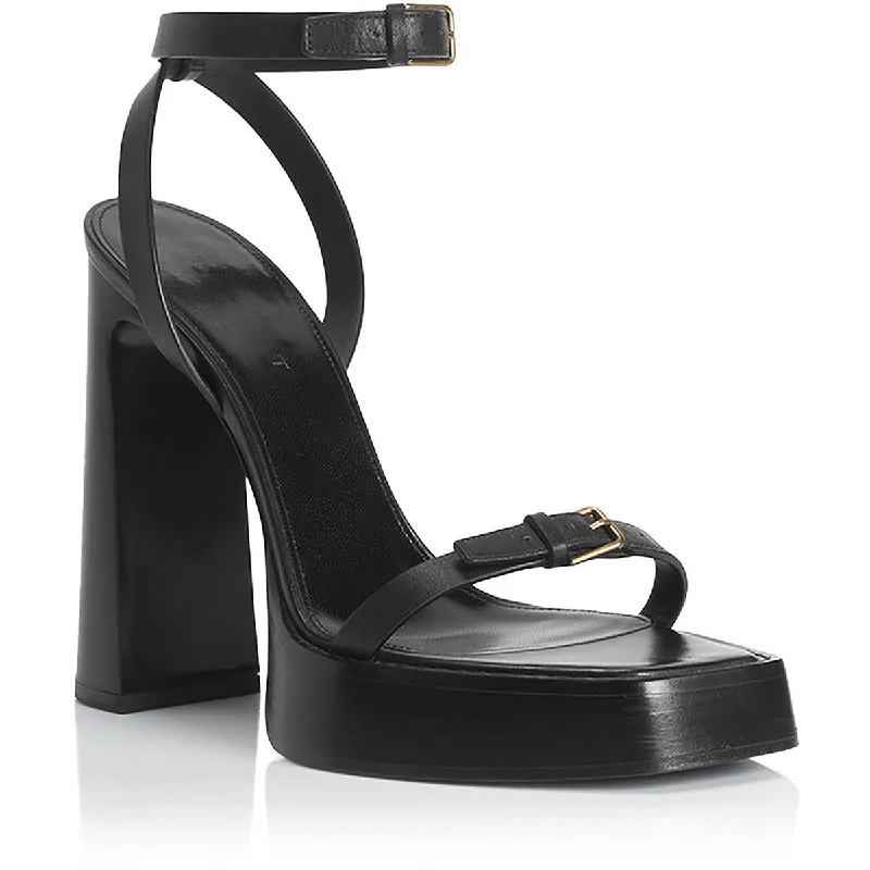 Stylish Ankle Strap Heels for Women--Saint Laurent Womens Pi  Ankle Strap