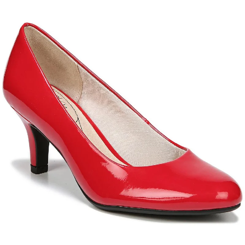 Stylish Slip-On Pumps for Quick Elegance---LifeStride Womens Parigi Slip On Round Toe Heels