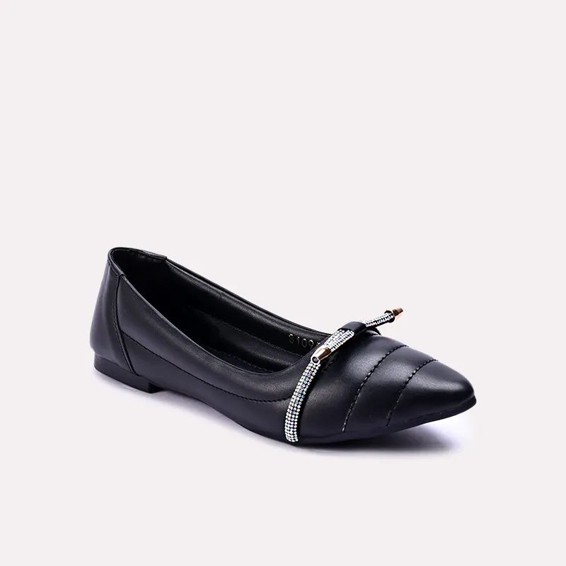 Marguerite Black Fancy Pumps 0431093