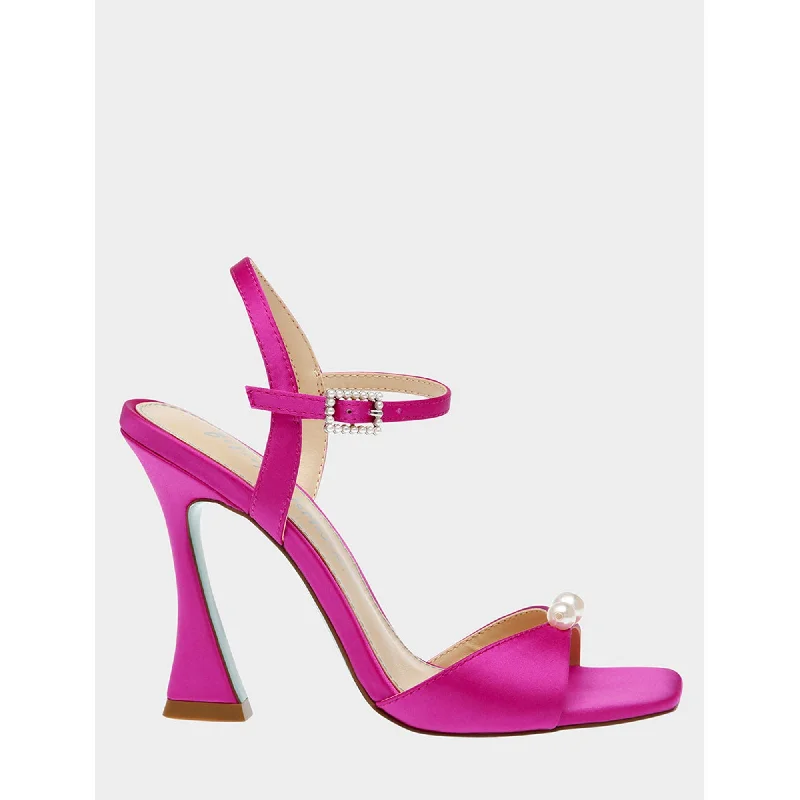 Versatile Heeled Sandals for Any Occasion---Story Fuchsia