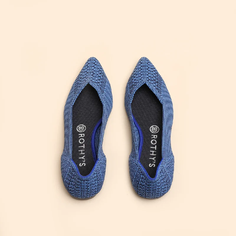 Versatile Heeled Sandals for Any Occasion---Rothy - Women - The Point - Blue