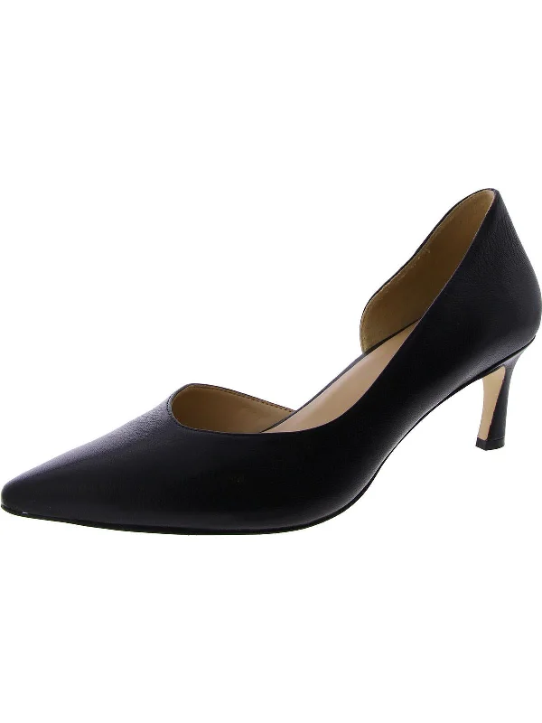 Trendy D'Orsay Pumps for Fashion-Forward Women---Faith Womens Leather Pumps D'Orsay Heels