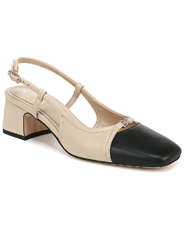 Fashionable Leather Slingback Pumps for Casual Wear--Sam Edelman Tarra 2 Leather Slingback