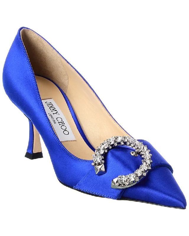 Jimmy Choo Melva 70 Satin PumpAffordable Satin Heels with a Luxe Touch