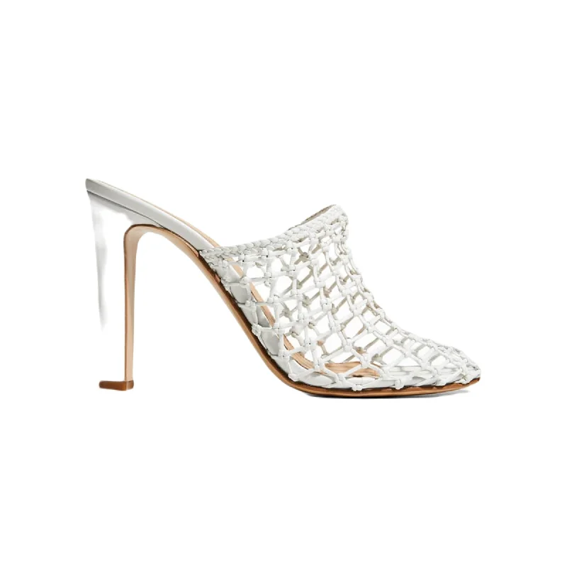 Versatile Heeled Sandals for Any Occasion---Ferragamo Ellas X5 Women's Pumps White