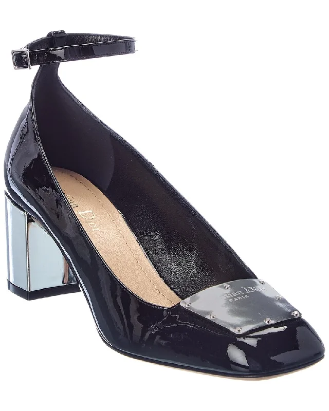 Sleek and Shiny Patent Pump Heels for a Polished Look--Dior La Parisienne Patent Pump