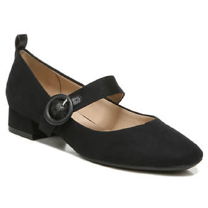 Trendy Chunky Heel Pumps for Casual Wear--LifeStride Womens Chic Cushioned Footbed Low Heel Mary Jane Heels