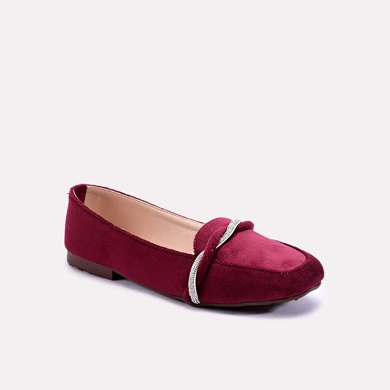 Nella Maroon Fancy Pumps 0431300