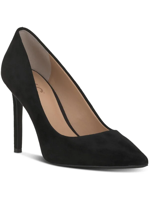 Affordable Suede Ankle Pumps for All-Day Wear--Slania Womens Suede Comfort Pumps