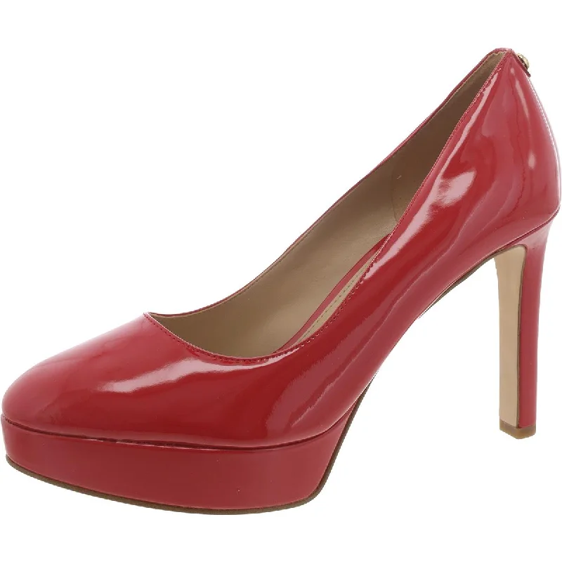 Sleek and Shiny Patent Pump Heels for a Polished Look--MICHAEL Michael Kors Womens Patent Slip On Platform Heels