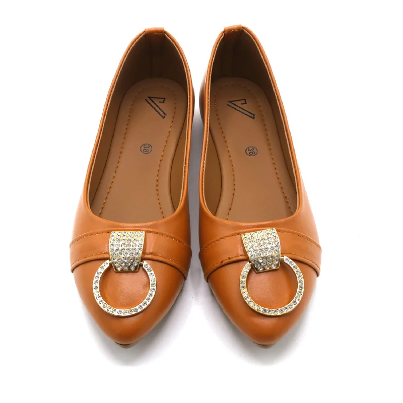 Versatile Heeled Sandals for Any Occasion---Women's Pumps - Mustard