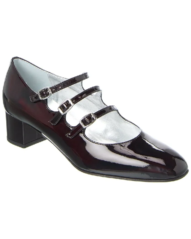 Sleek and Shiny Patent Pump Heels for a Polished Look--Carel Paris Kina Patent Pump