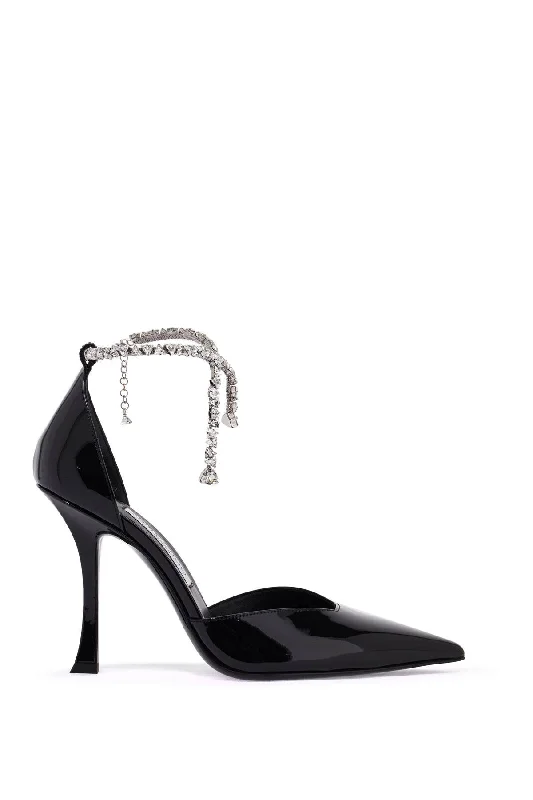 Sleek and Shiny Patent Pump Heels for a Polished Look--Jimmy Choo Stevie 100 Patent Leather