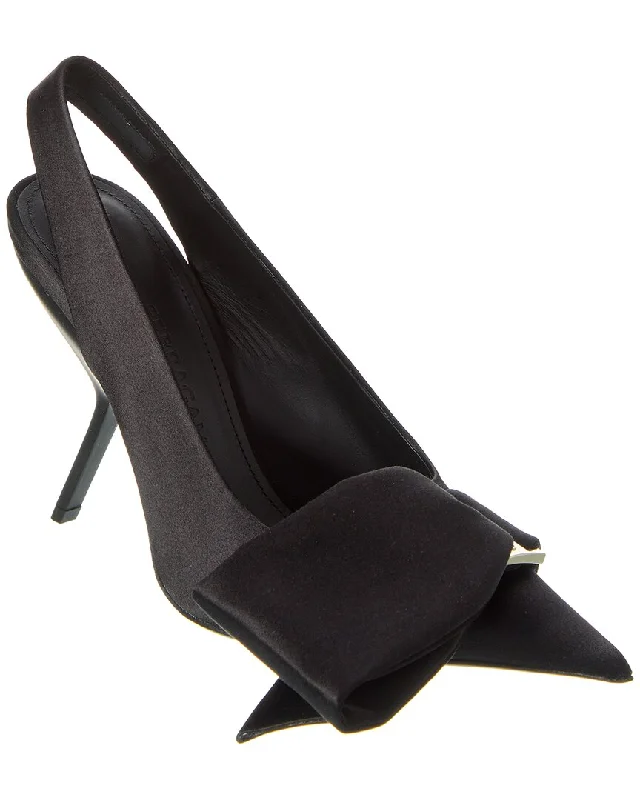 Ferragamo Erica Satin Slingback PumpAffordable Satin Heels with a Luxe Touch