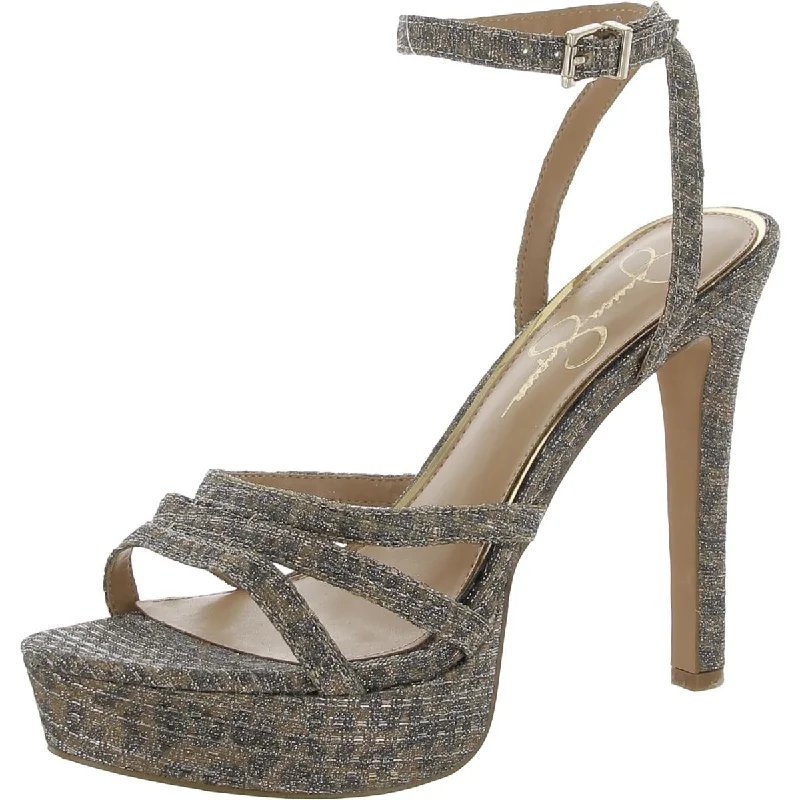 Versatile Dress Heels for Formal and Casual Wear---Jessica Simpson Womens Balina 2 Strappy Dressy Platform Heels